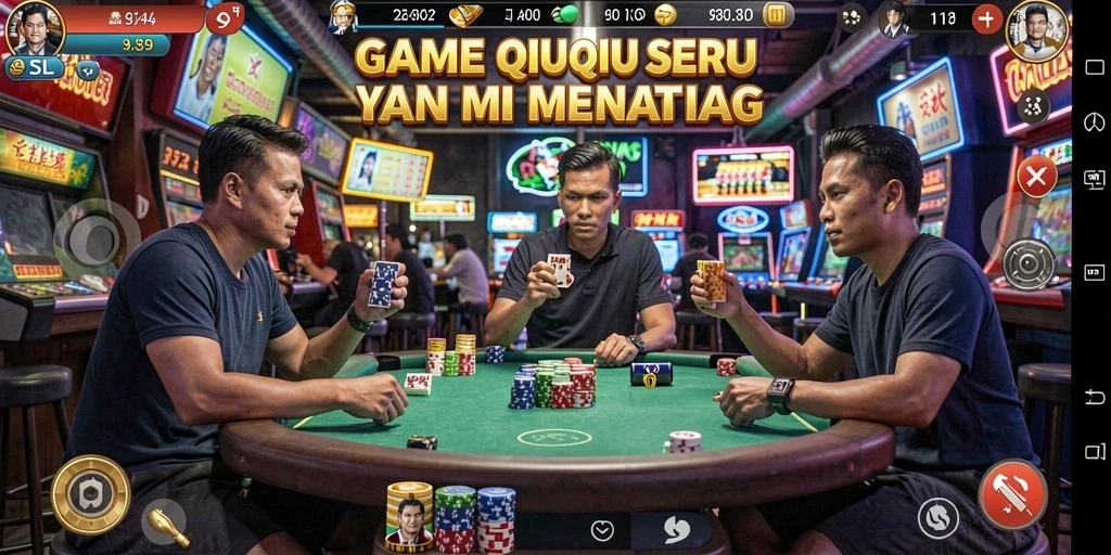 Tampilan gameplay seru QiuQiu di 9SL.