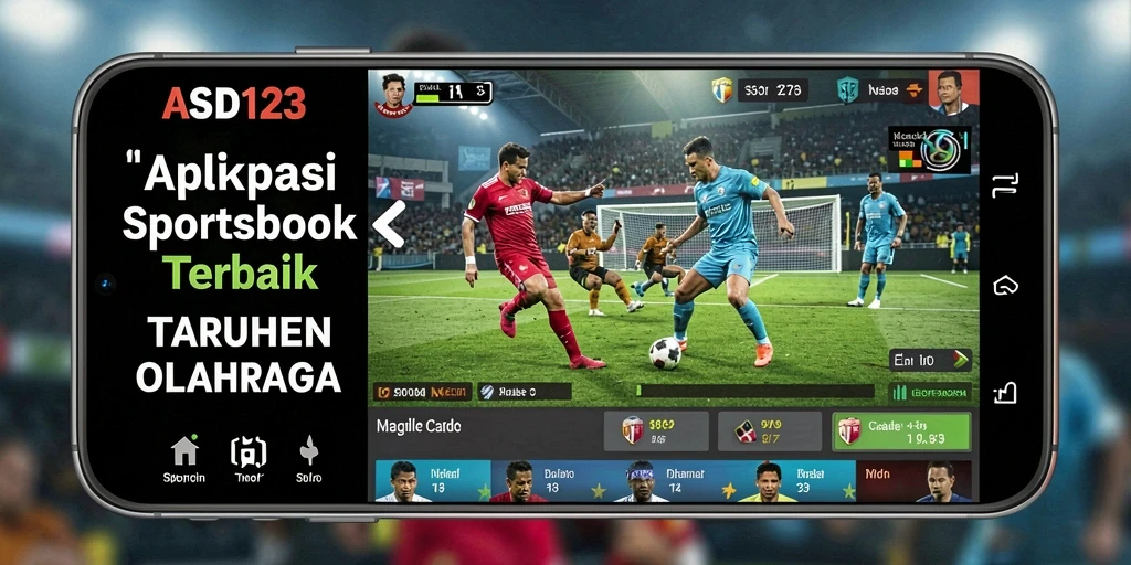 Tampilan gameplay aplikasi Sportsbook ASD123 yang menarik dan informatif.