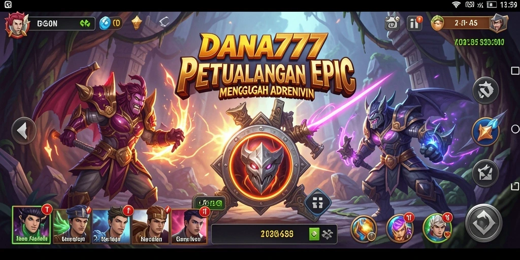 Gameplay DANA777 yang seru dengan petualangan RPG yang mendebarkan.