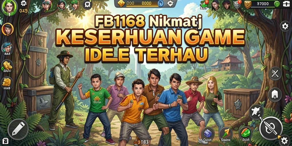 Tampilan gameplay FB168 yang menawan dengan elemen Idle yang menarik.
