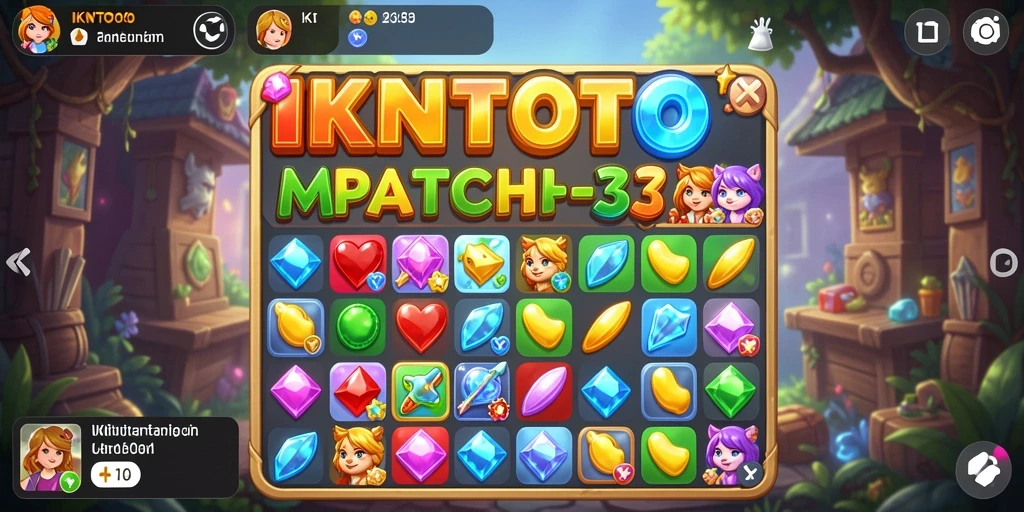 Tampilan gameplay seru dari IKNTOTO di layar.