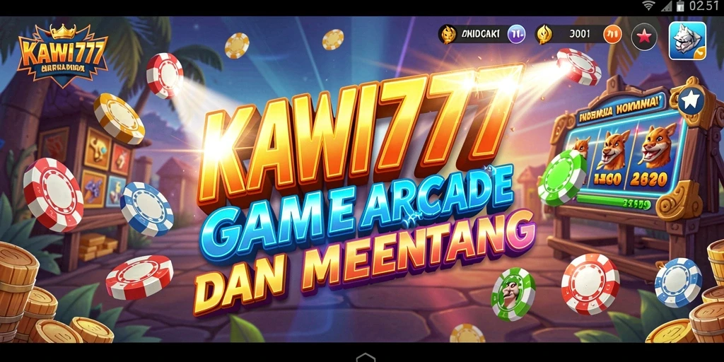 Screenshot gameplay KAWI777 menampilkan aksi seru dalam permainan Arcade.