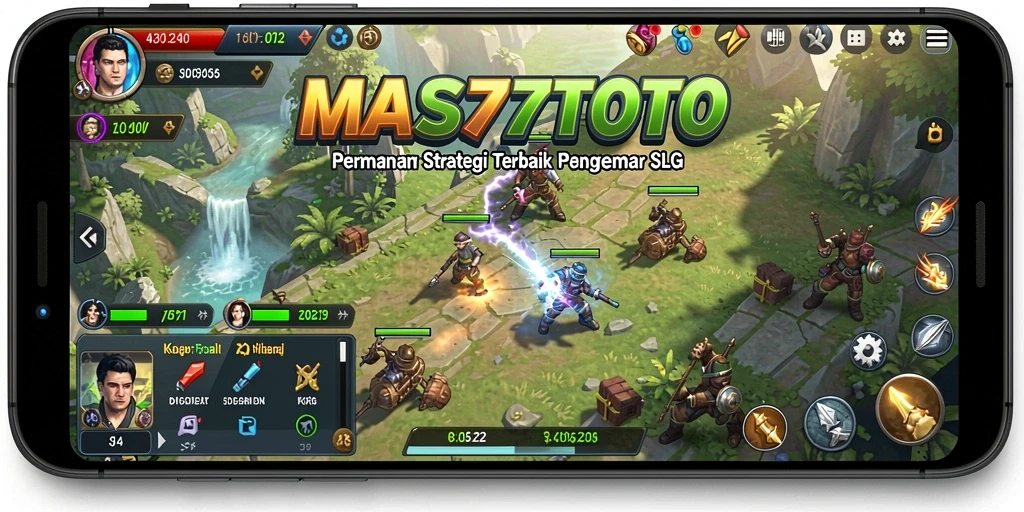 Tampilan gameplay menarik dari MAS77TOTO dengan elemen strategi yang mendalam.