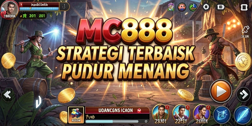 Tangkapan layar gameplay dengan strategi yang dinamis.