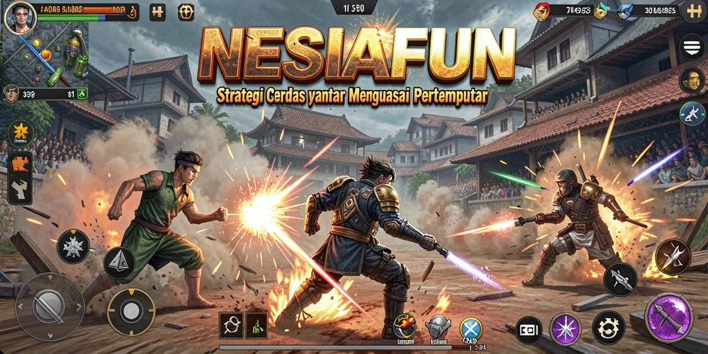 Screenshot NESIAFUN dengan gameplay strategi yang menarik.
