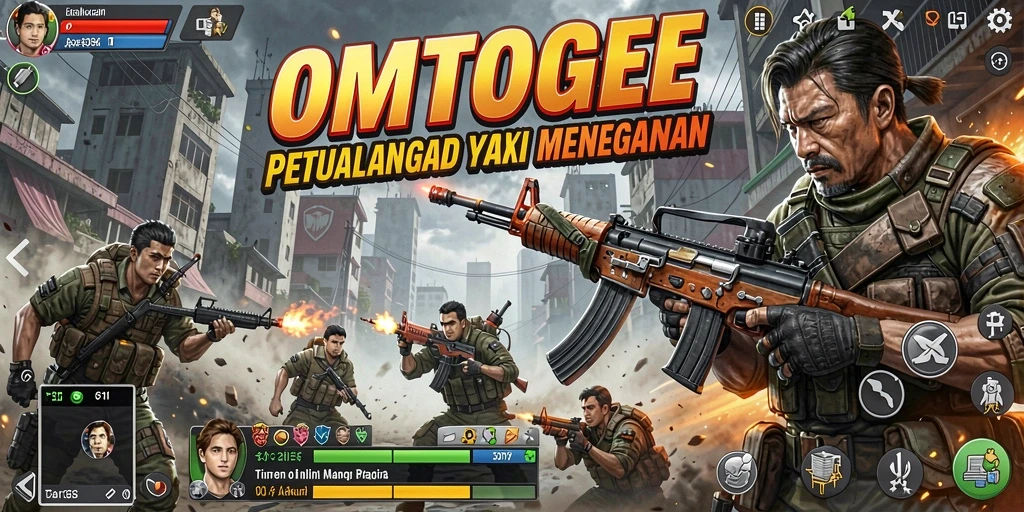 Screenshot gameplay OMTOGEL, penuh aksi dan petualangan menegangkan.