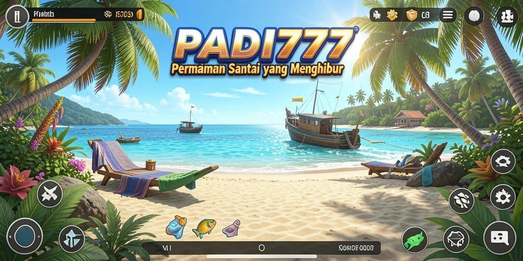 Tangkapan layar gameplay PADI777 menampilkan momen seru dalam permainan Casual.
