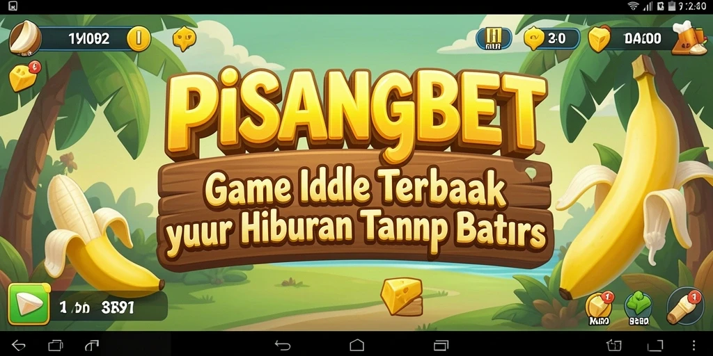 Screenshot PISANGBET menunjukkan gameplay Idle yang seru dan menarik.