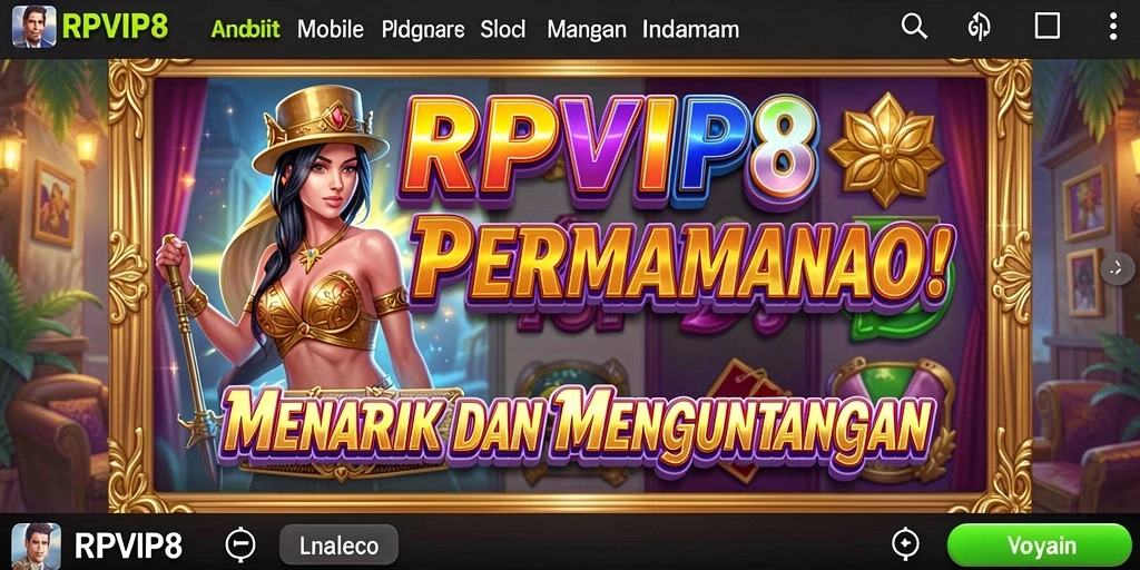 Tampilan gameplay RPVIP8 yang seru dan penuh warna.
