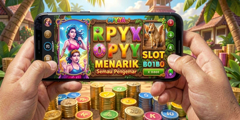 Tampilan gameplay RPYYY dengan fitur Slot menarik yang menyenangkan.