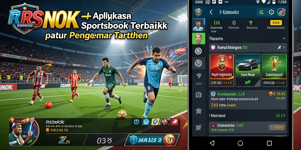 Tampilan menarik dari gameplay RSNOK saat melakukan taruhan olahraga.
