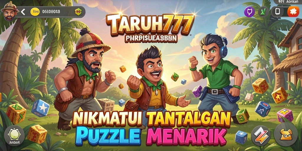 Tampilan gameplay TARUH777 dengan level-level puzzle yang menantang.